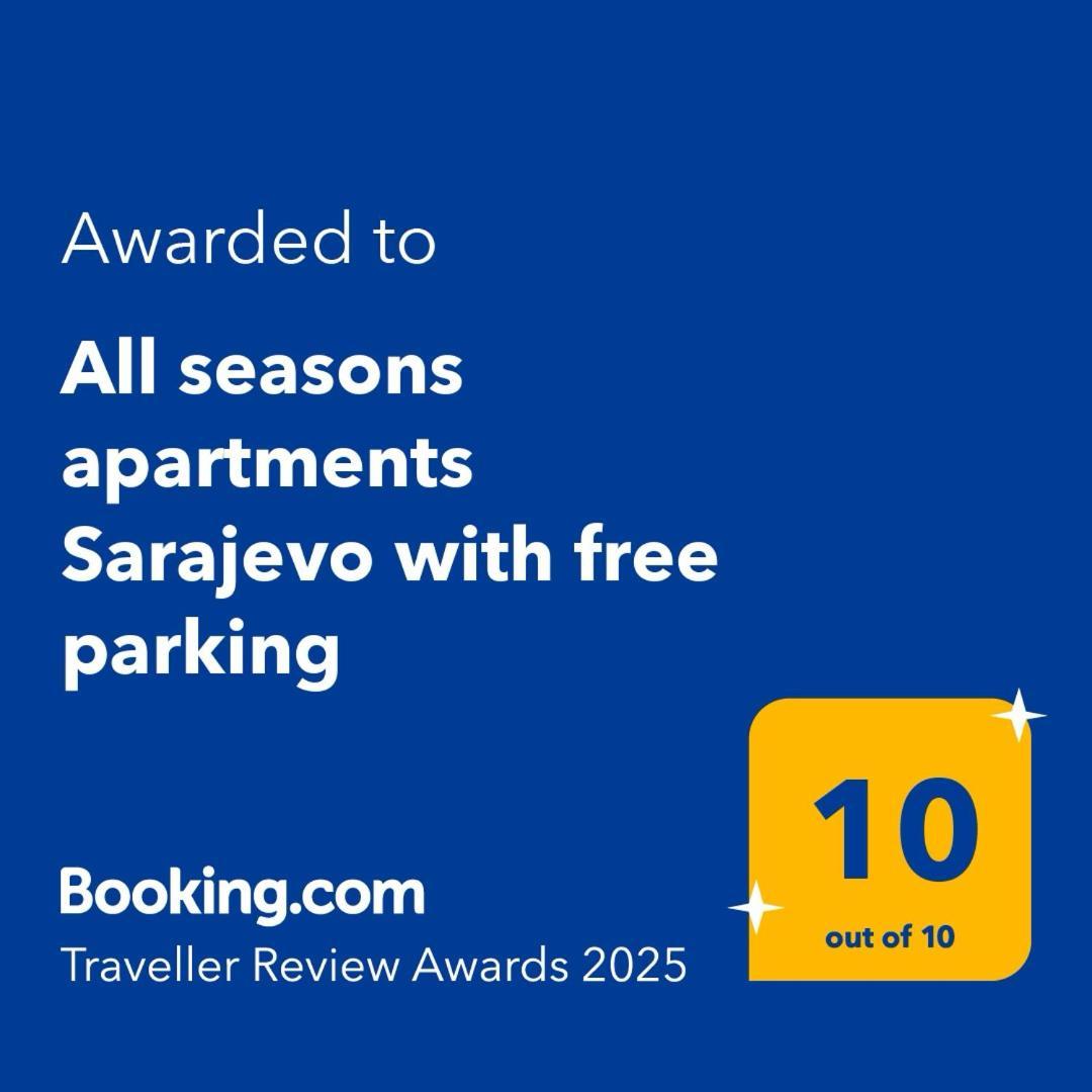 All Seasons Apartments Sarajevo With Free Parking Eksteriør billede